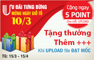 sự kiện, event, tặng thưởng, upload code